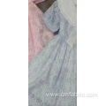 Cotton Polyester Burnout woven fabric for Dress Blouse